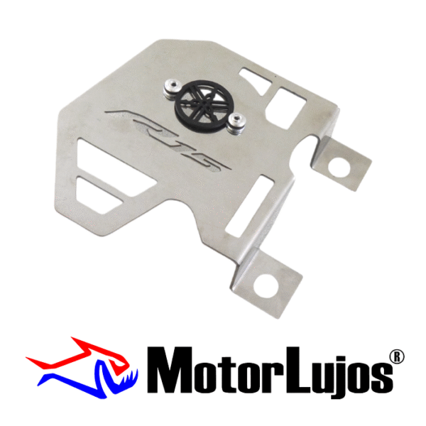 P. Caliper Cromo "R15V2" + 3D NEGRO - Imagen 2