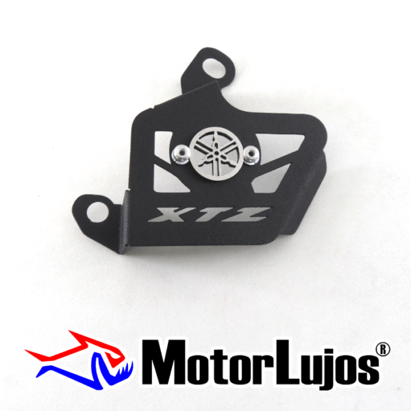 P. Caliper Negro "XTZ"  + 3D CROMO