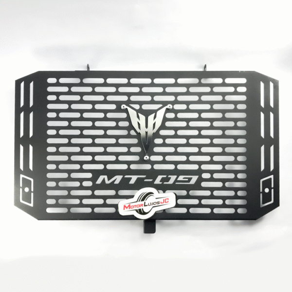 P. Radiador Negro "MT-09 NV"   + 3D CROMO - Imagen 3