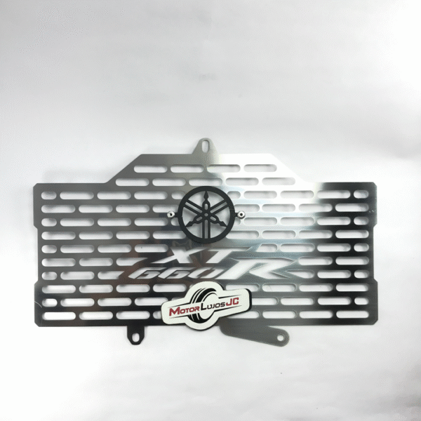 P. Radiador Cromo "XT 660R" + 3D NEGRO