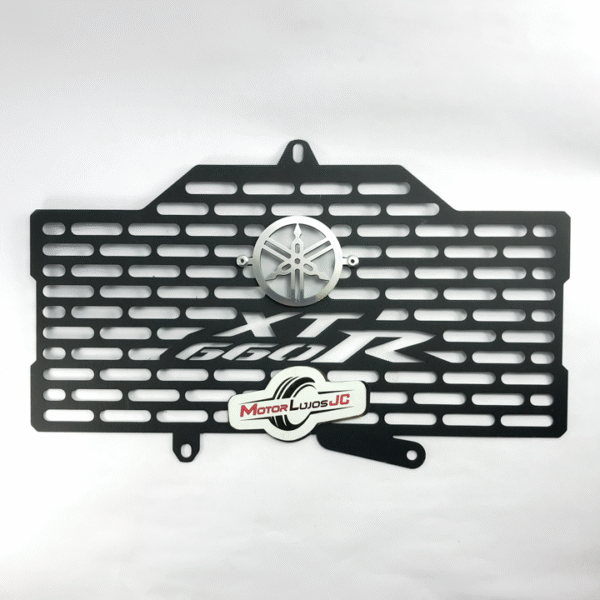 P. Radiador Negro "XT 660R"   + 3D CROMO - Imagen 3