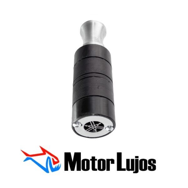 Slider De Exosto Negro "Yamaha"