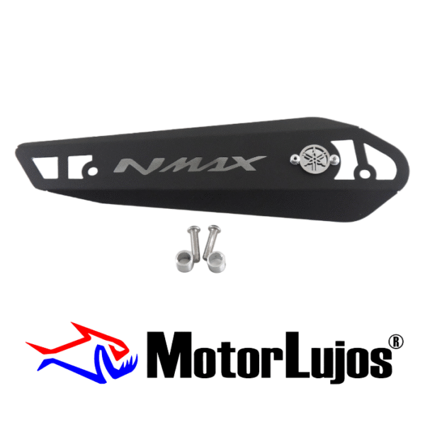 P. Exosto Negro"NMAX"   + 3D CROMO
