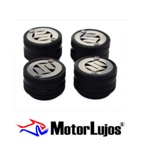 Juego Slider De Eje Cromo x2 "SUZUKI"