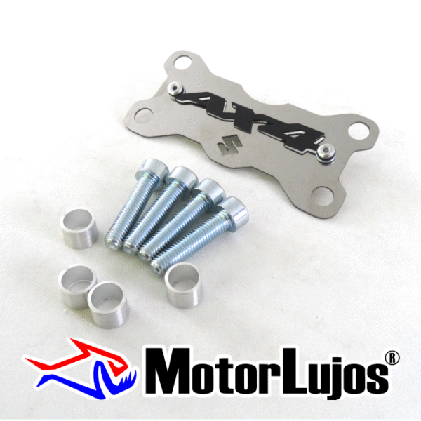 P. Acutrax Cromo "AX4"  + BUJE Y TORNILLO + 3D NEGRO - Imagen 2