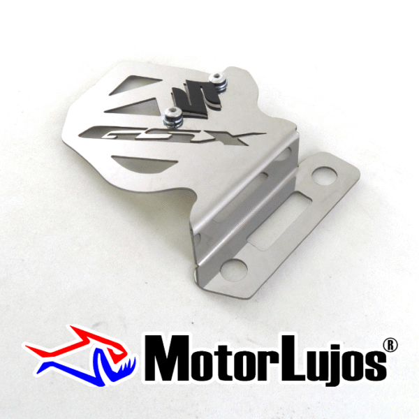 P. Caliper Cromo "GSX 150" + 3D NEGRO - Imagen 2