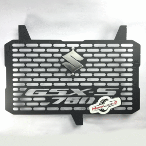P. Radiador Negro "GSX-S 750"   + 3D CROMO