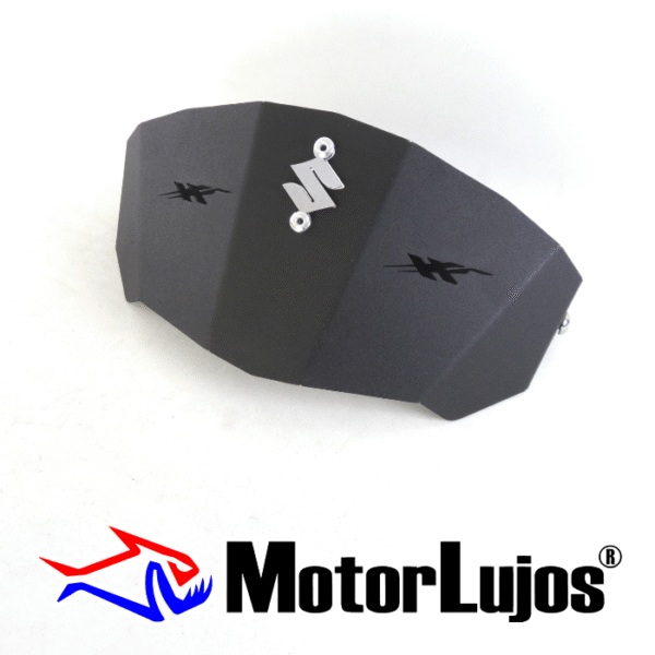 Cupula Negro "GIXXER" + 3D CROMO + Base - Imagen 2
