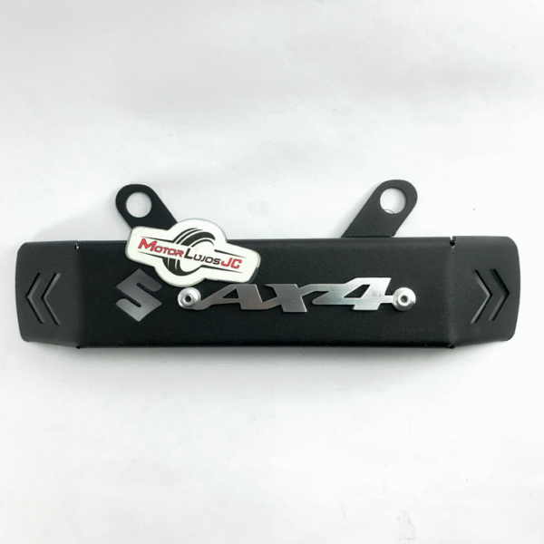 Frontal Inferior Farola Negro "AX4" + 3D CROMO