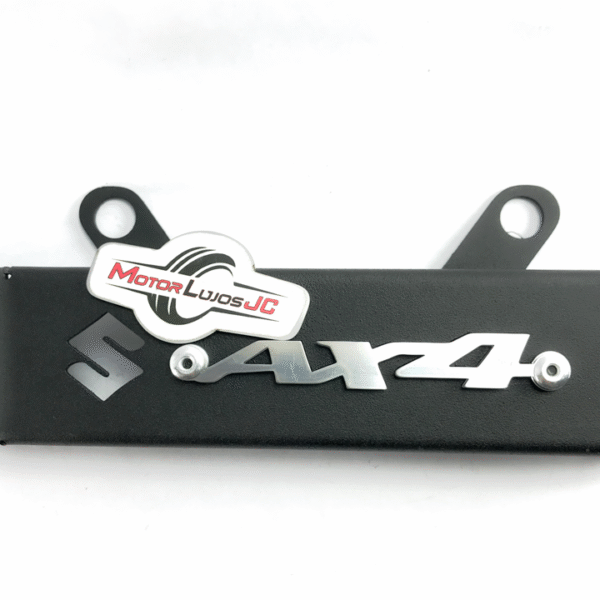 Frontal Inferior Farola Negro "AX4" + 3D CROMO - Imagen 2