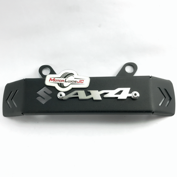 Frontal Inferior Farola Negro "AX4" + 3D CROMO - Imagen 3