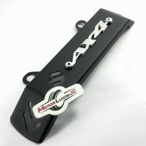 Frontal Inferior Farola Negro "AX4" + 3D CROMO - Imagen 4