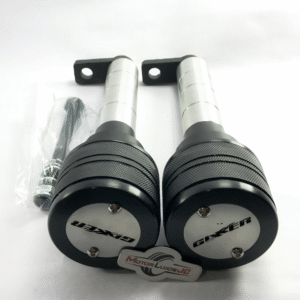 Juego Slider  De Motor Cromo  "GIXXER 150"