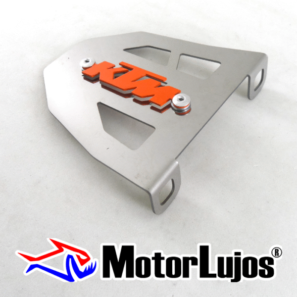 P. Caliper Cromo "KTM" + 3D NARANJA - Imagen 2