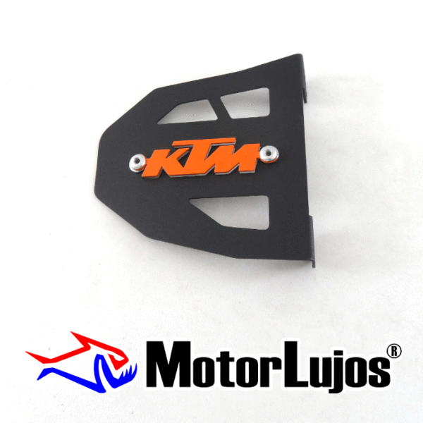 P. Caliper Negro "KTM"  + 3D NARANJA