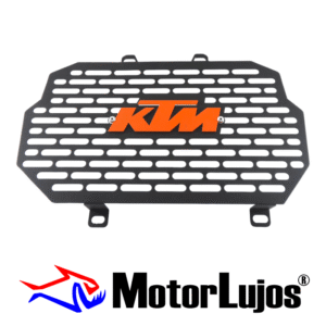 P. Radiador Negro "KTM AG" + 3D NARANJA