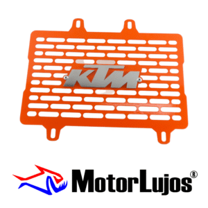P. Radiador Naranja "KTM NG" + 3D CROMO