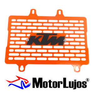 P. Radiador Naranja "KTM NG" + 3D NEGRO