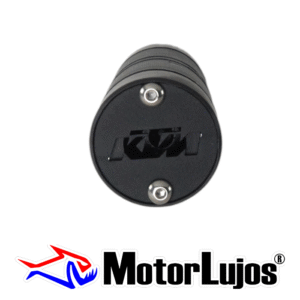 Slider De Exosto Negro "KTM "