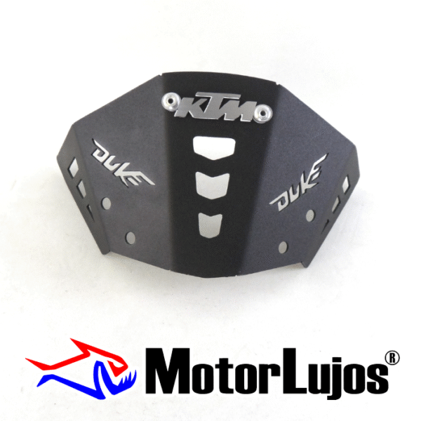 Cupula Negro "KTM" + 3D CROMO