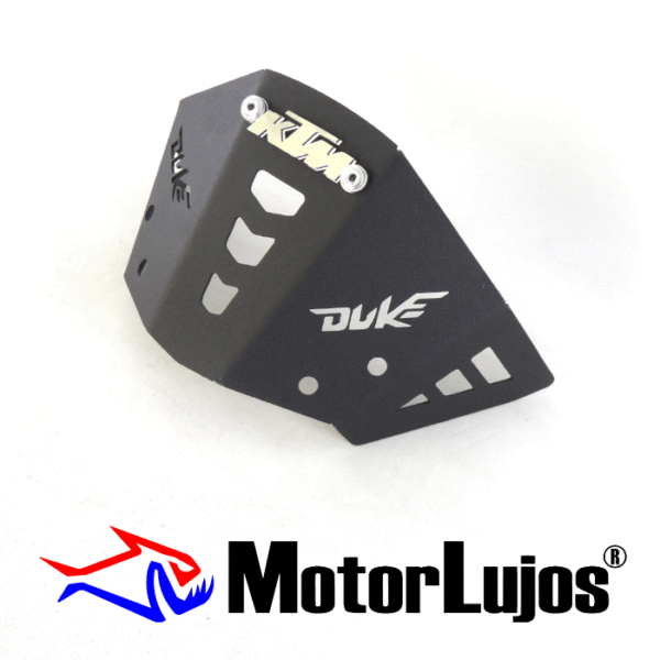 Cupula Negro "KTM" + 3D CROMO - Imagen 2