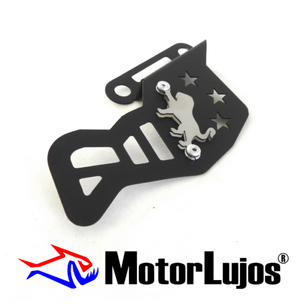 P. Caliper Negro "BENELLI"  + 3D CROMO - Imagen 2