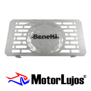 P. Radiador Cromo "BENELLI 180" + 3D NEGRO