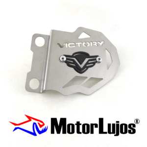 P. Caliper Cromo "VENOM 250" + 3D NEGRO