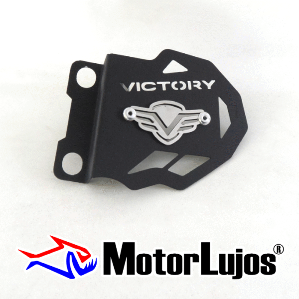 P. Caliper Negro "VENOM 250"  + 3D CROMO