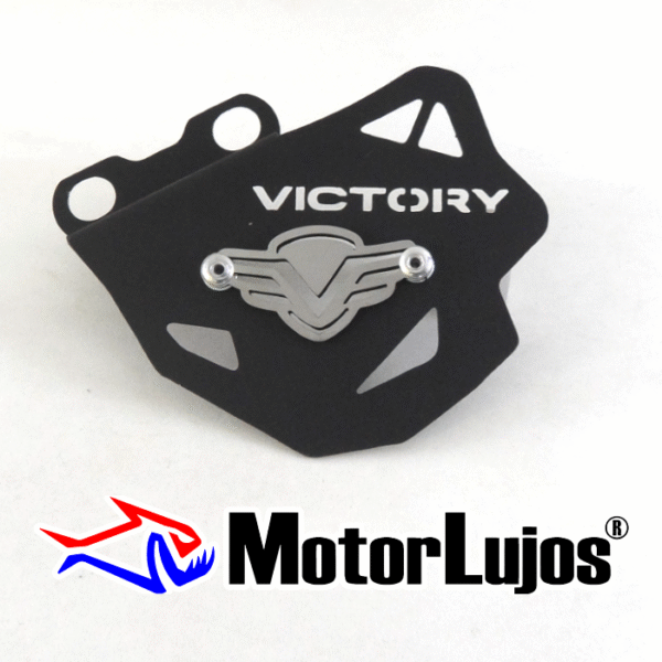 P. Caliper TRACERO Negro "VENOM 250"  + 3D CROMO