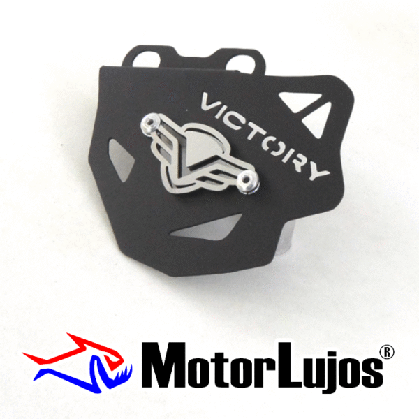 P. Caliper TRACERO Negro "VENOM 250"  + 3D CROMO - Imagen 2