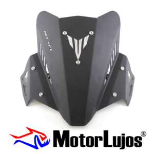 Cupula Negro "MT-09 V3"  + 3D GRIS + Bases
