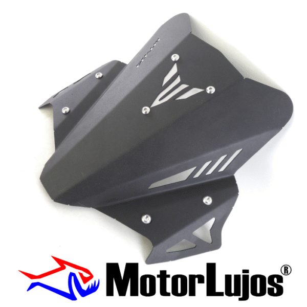 Cupula Negro "MT-09 V3"  + 3D GRIS + Bases - Imagen 2
