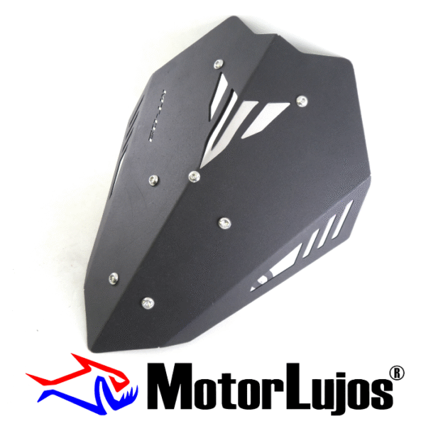 Cupula Negro "MT-03 V3"  + 3D GRIS + Bases - Imagen 2