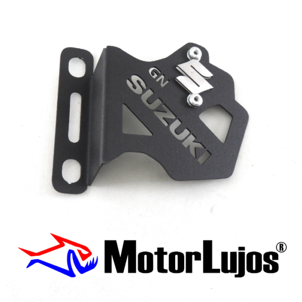P. Caliper Negro "GN 125"  + 3D CROMO