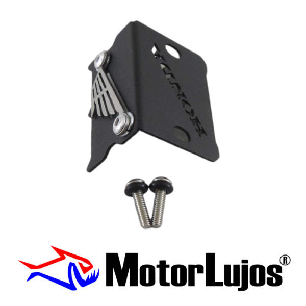 P.B. Freno Delantero Negro  "HONDA"   + 3D CROMO RECTA