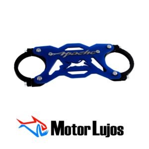 Estabilizador De Barras Azul "Euro Apache 4V" + 3D Cromo