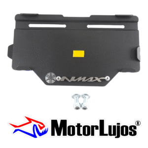 Portaplaca Negro "NMAX" CL-20 + TORNI + 3D CROMO