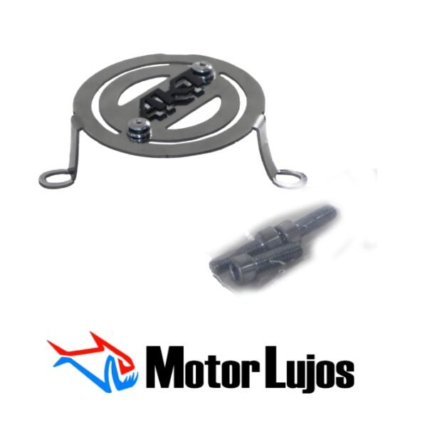 Platina Protector Bendix Cromo "AKT" + 3D NEGRO