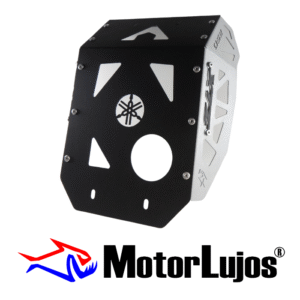 Pechera NEGRA "XTZ 250" + 3D NEGRO + LATERALES GRISES