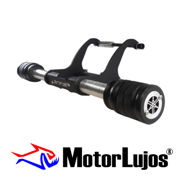 Juego Slider De Motor Cromo "XTZ 250" + 3D - Imagen 2