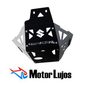 Pechera Negro "GIXXER 150-250" + 3D NEGRO + LATERALES GRISES
