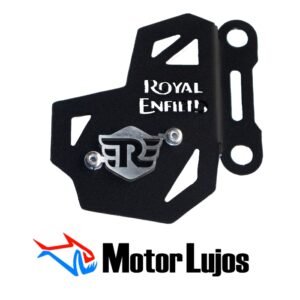P. Caliper Negro "ROYAL ENFIELD HUNTER 350"  + 3D CROMO
