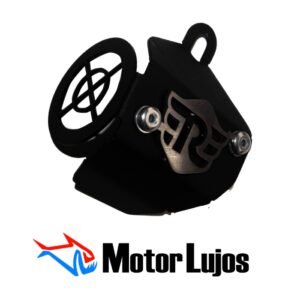 P.B. Freno Trasero Negro"HUNTER 350" + 3D CROMO