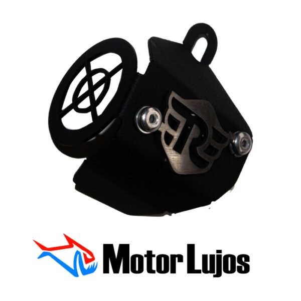 P.B. Freno Trasero Negro"HUNTER 350" + 3D CROMO