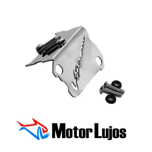 P.B. Freno Delantero Cromo  "VSTROM -250" + 3D NEGRO DIAGONAL - Imagen 2