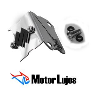 P.B. Freno Delantero Cromo  "VSTROM -250" + 3D NEGRO DIAGONAL
