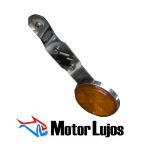 Juego Tragaluz Delantero x2 Cromo "GN 125" + 3D NEGRO