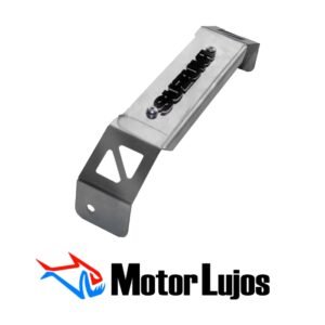 Frontal Inferior Farola Cromo "GN 125" + 3D NEGRO