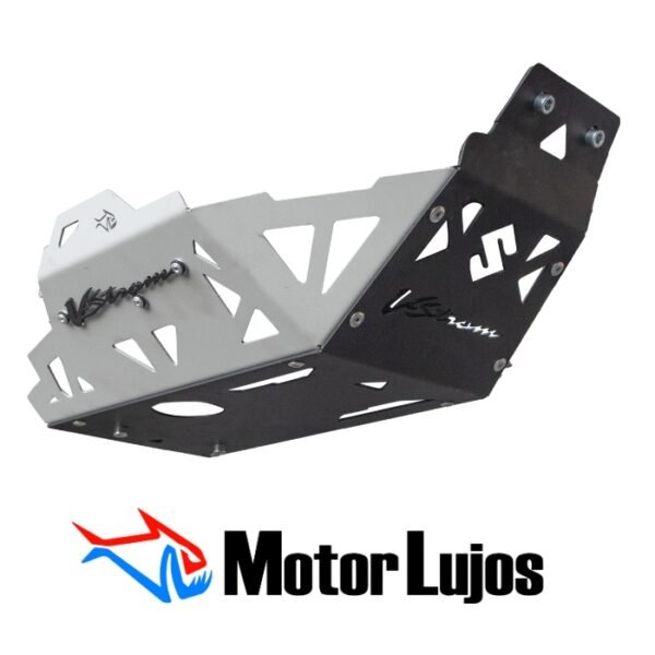 Pechera Negro "VSTROM 250" + 3D NEGRO + LATERALES GRISES